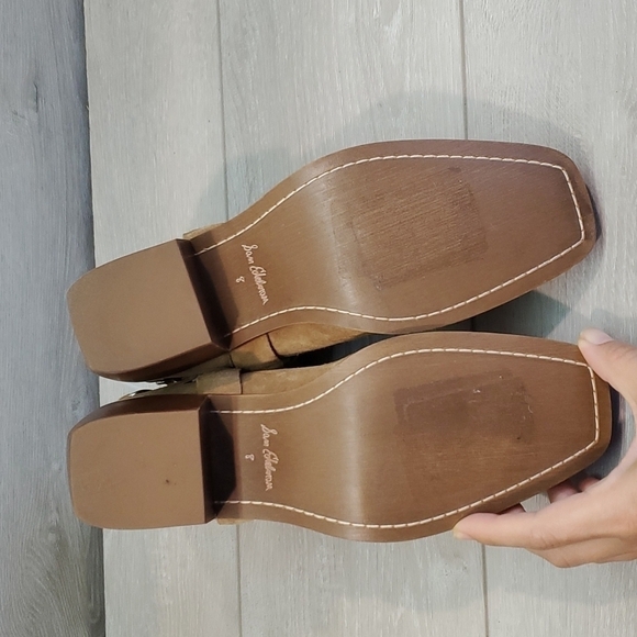 NEW Sam Edelman Womens Bellamie Camel Western Boho Heels Square Toe shoes - Picture 11 of 15